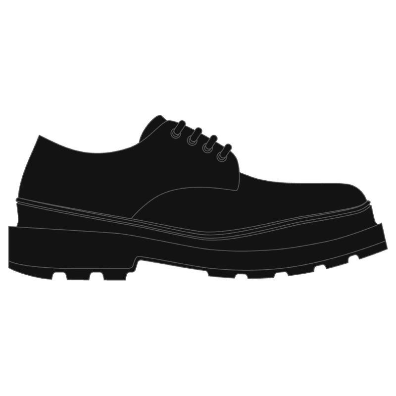 CAMPER Brutus Trek - Formal Shoes For Men - Black, Size 44, Smooth Leather