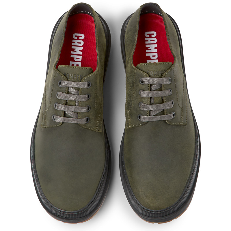 CAMPER Brutus Trek - Formal Shoes For Men - Green, Size 45, Suede