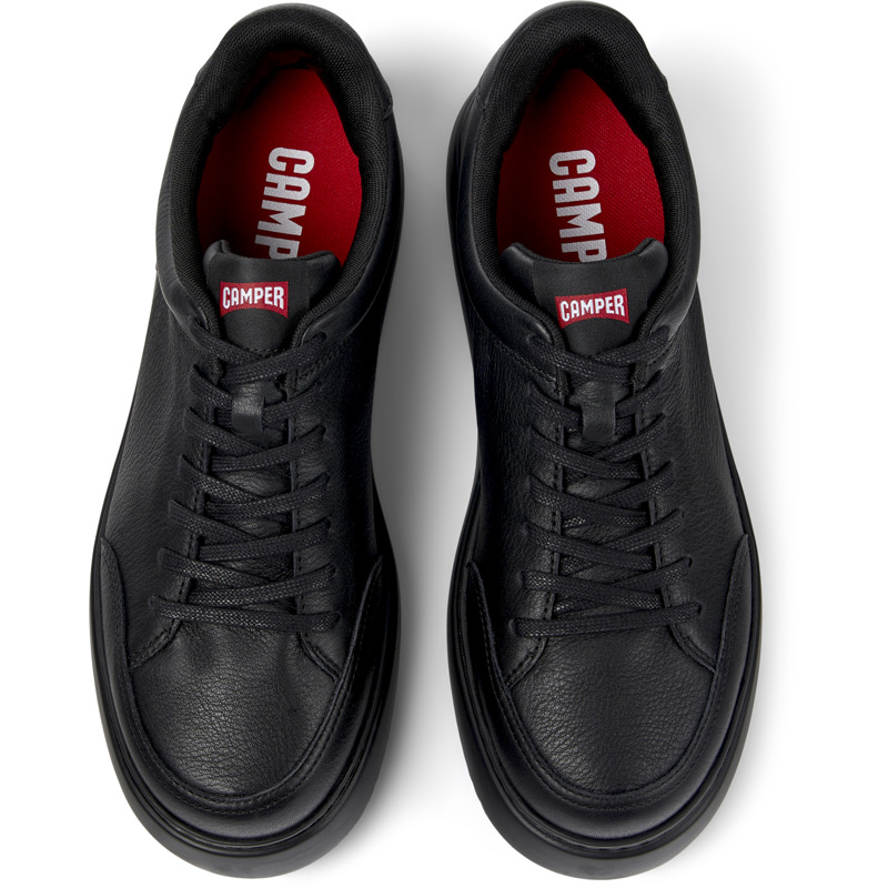 Camper Runner K21 - Sneakers For Men - Black, Size 40, Smooth Leather