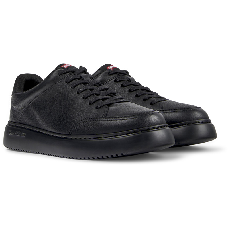 Camper Runner K21 - Sneakers For Men - Black, Size 41, Smooth Leather