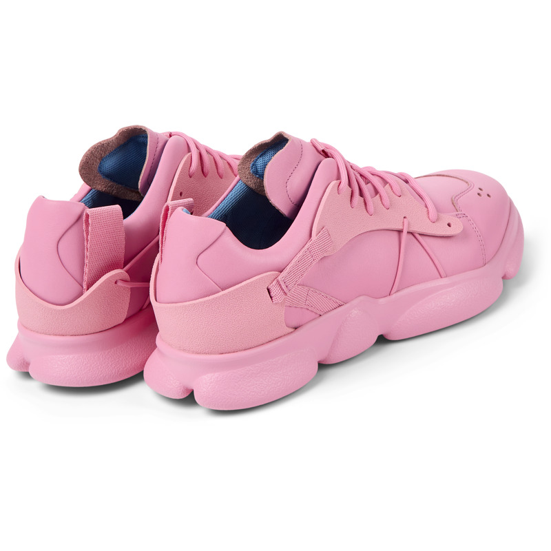 CAMPER Karst - Sneaker Per Uomo - Rosa, Taglia 40, Pelle Liscia/Tessuto In Cotone