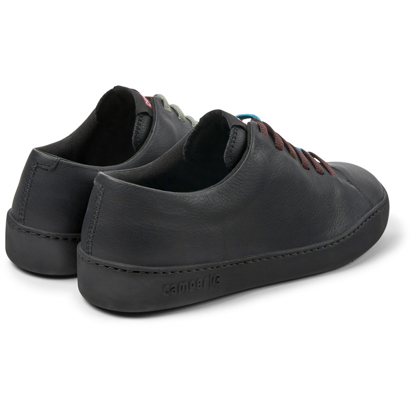 CAMPER Twins - Sneakers For Men - Black, Size 42, Smooth Leather