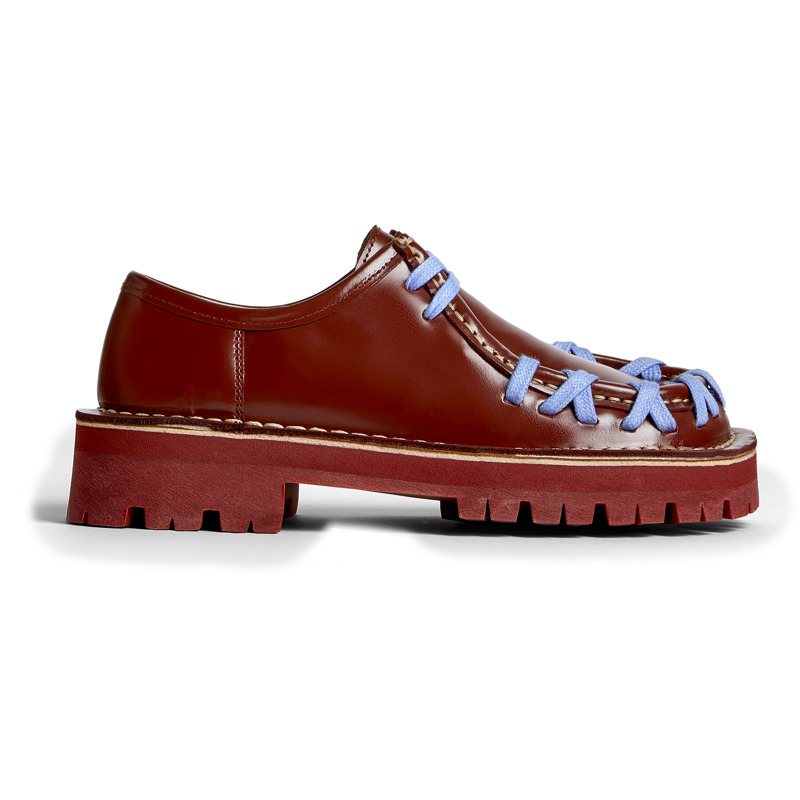 CAMPERLAB Eki - Elegante Schuhe Für Herren - Burgund, Größe 43, Glattleder