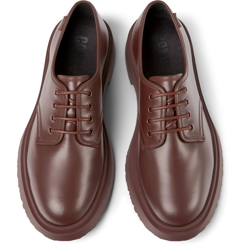 CAMPER Walden - Chaussures Habillées Pour Homme - Bourgogne, Taille 43, Cuir Lisse