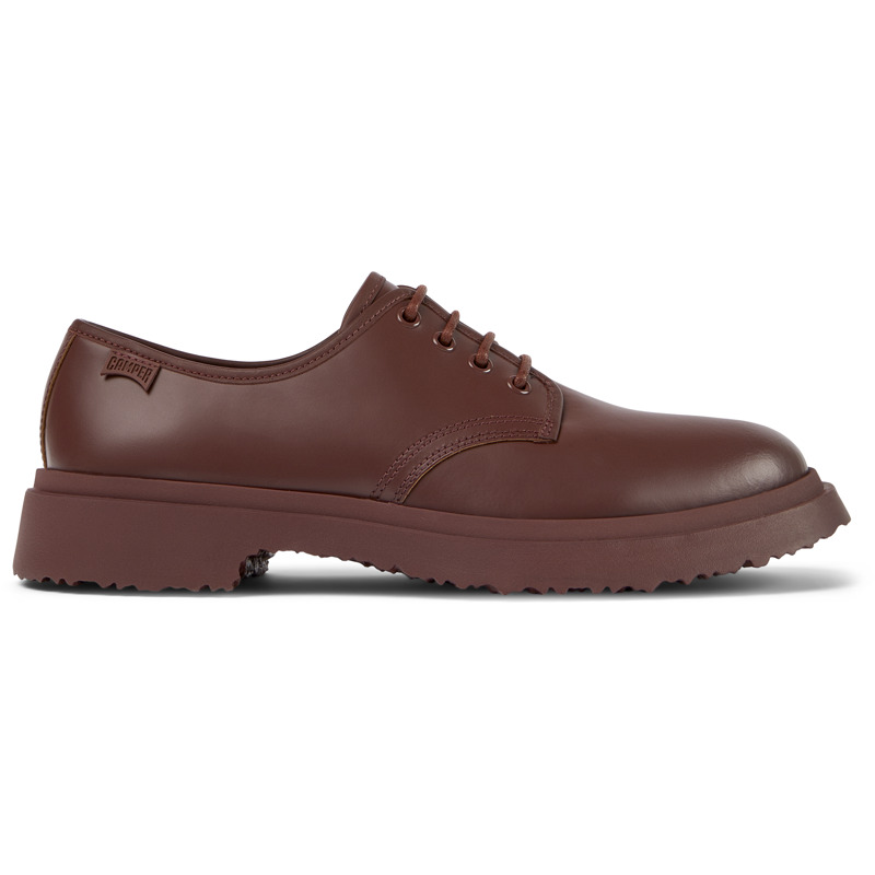 Camper Walden - Formal Shoes For Men - Burgundy, Size 46, Smooth Leather