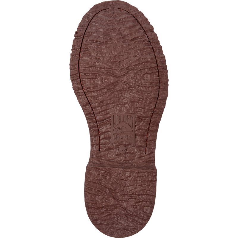 Camper Walden - Formal Shoes For Men - Burgundy, Size 46, Smooth Leather