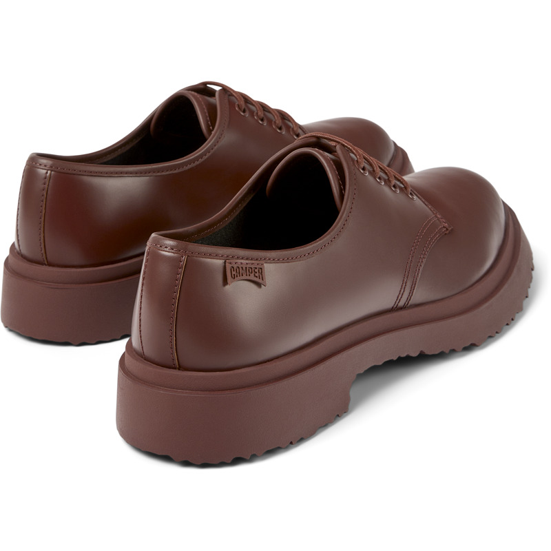 CAMPER Walden - Chaussures Habillées Pour Homme - Bourgogne, Taille 45, Cuir Lisse