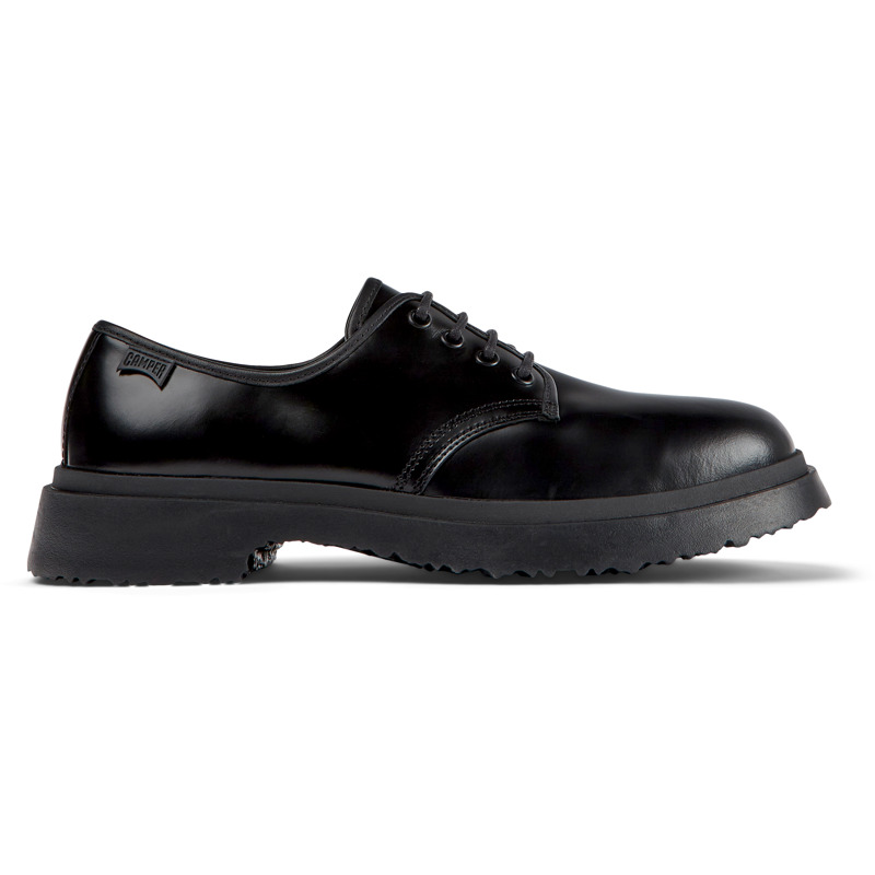 CAMPER Walden - Lace-up For Men - Black, Size 45, Smooth Leather