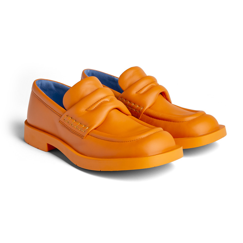 Camper Mil 1978 - Formal Shoes For Men - Orange, Size 40, Smooth Leather