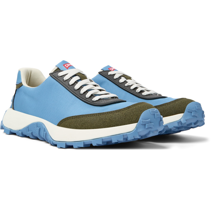 Camper Drift Trail - Sneakers For Men - Blue, Size 45, Cotton Fabric