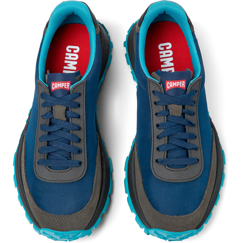 CAMPER Drift Trail VIBRAM - Sneakers Para Hombre - Azul, Talla 45, Textil/Piel Vuelta