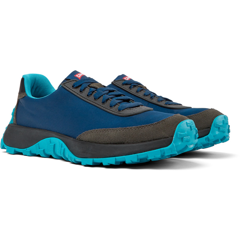 Camper Drift Trail Vibram - Sneakers For Men - Blue, Size 42, Cotton Fabric
