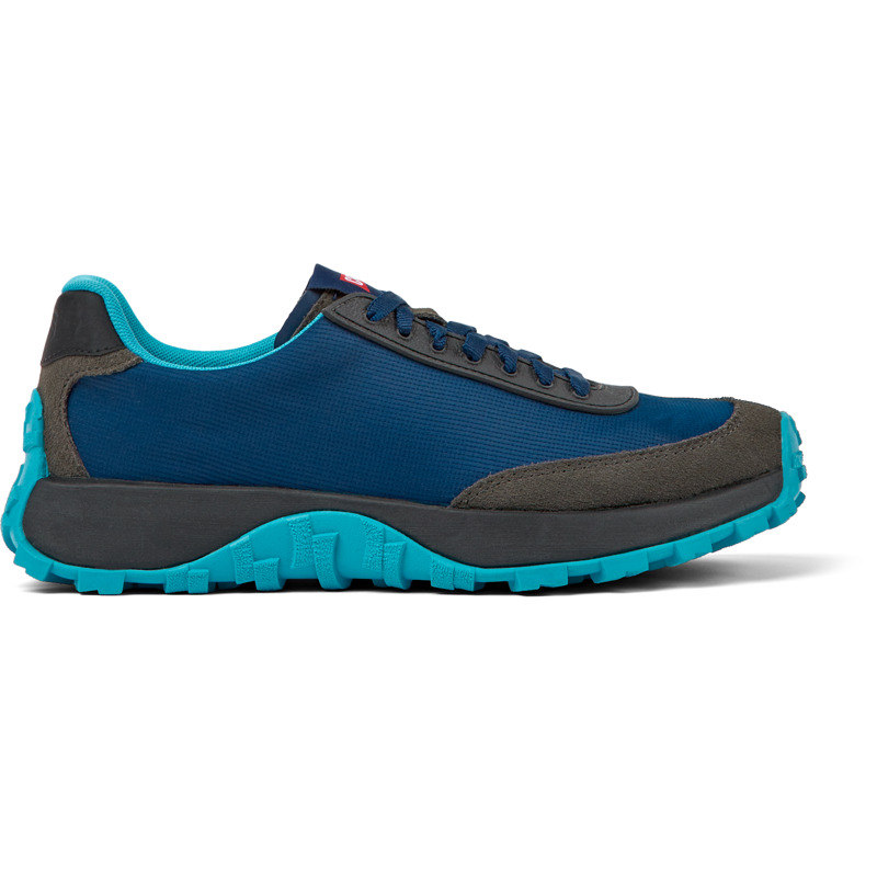 CAMPER Drift Trail VIBRAM - Sneakers Para Hombre - Azul, Talla 44, Textil/Piel Vuelta