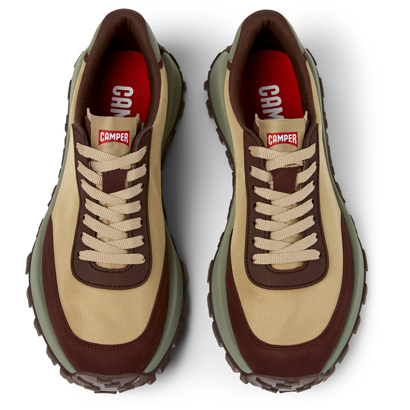 Camper Drift Trail Vibram - Sneakers For Men - Beige, Size 45, Cotton Fabric