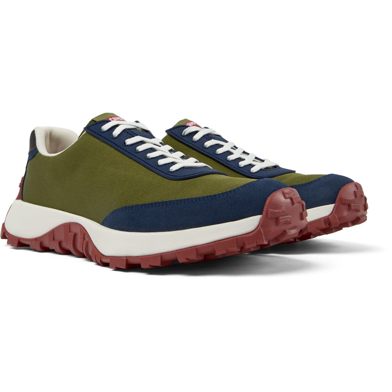 Camper Drift Trail Vibram - Sneakers For Men - Green, Size 40, Cotton Fabric