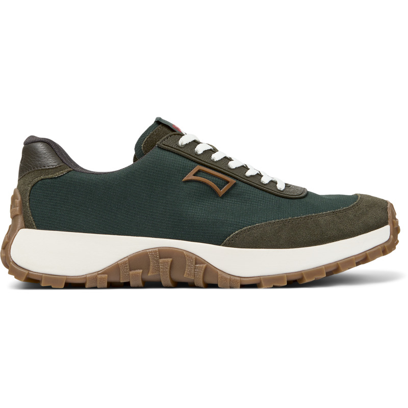 CAMPER Drift Trail - Casual para Hombre - Verde, talla 46, Textil/Piel Vuelta