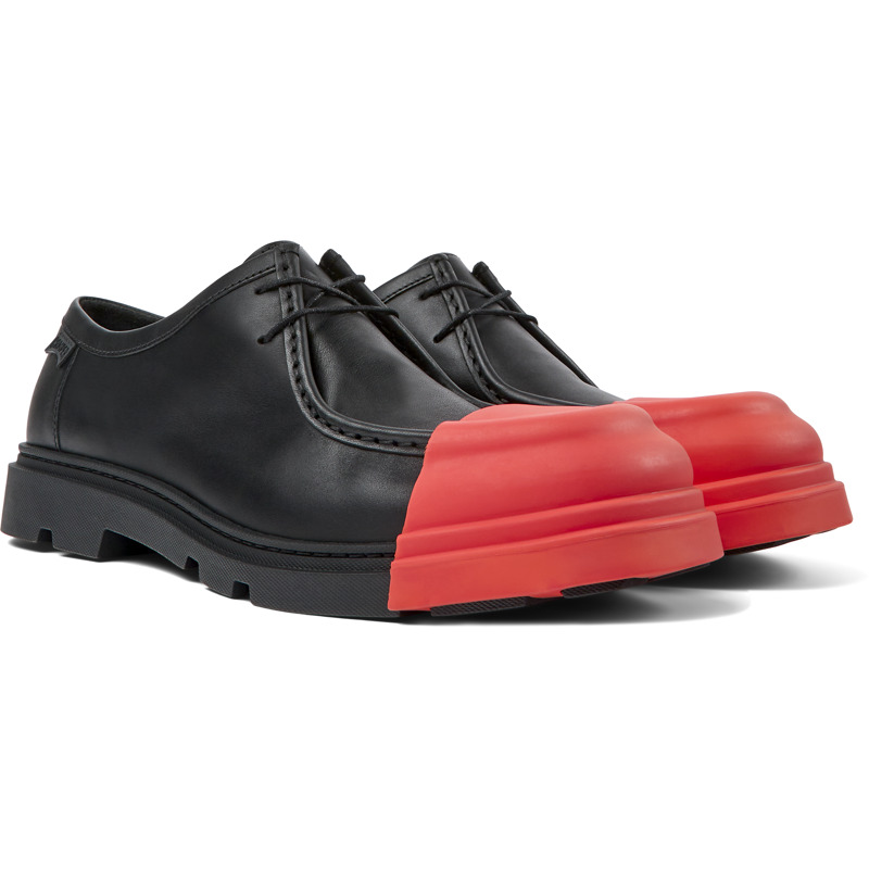 CAMPER Junction - Formal Shoes For Men - Black, Size 41, Smooth Leather