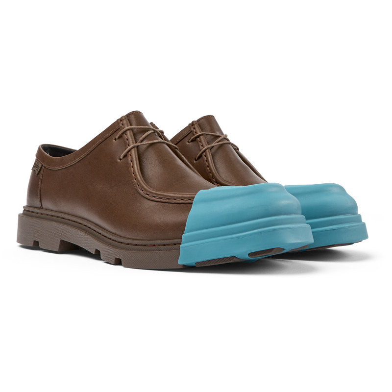 Camper Junction - Formal Shoes For Men - Brown, Size 46, Smooth Leather