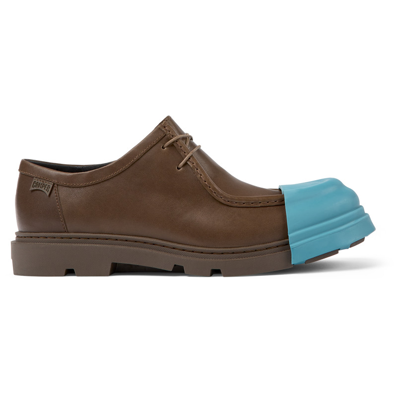 CAMPER Junction - Formal Shoes For Men - Brown, Size 39, Smooth Leather