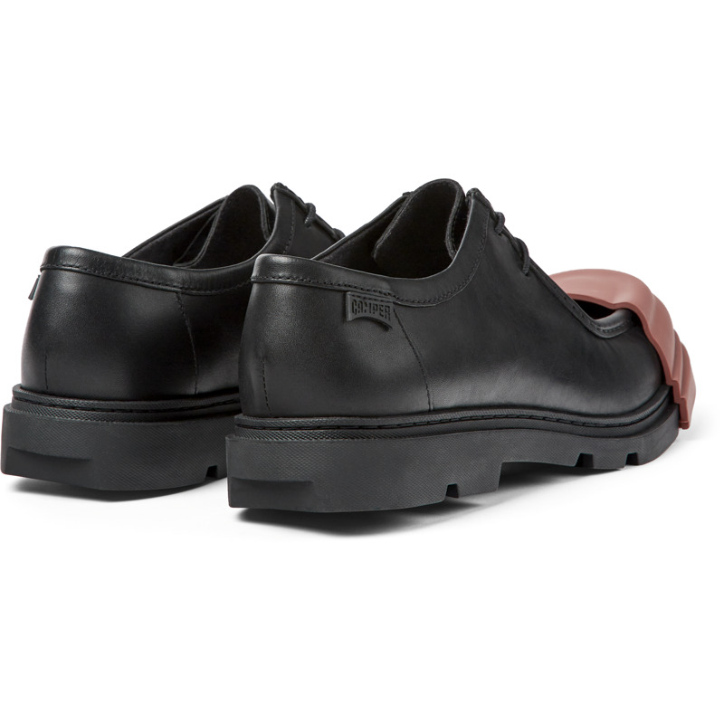 CAMPER Junction - Zapatos De Vestir Para Hombre - Negro, Talla 46, Piel Lisa