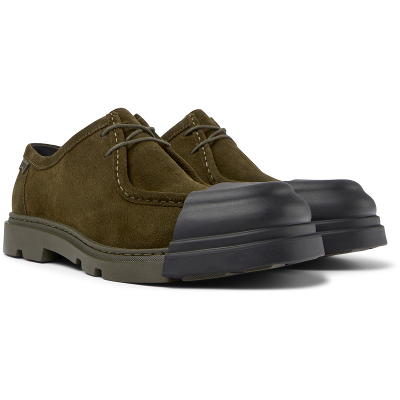 Camper Junction - Formal Shoes For Men - Green, Size 40, Suede