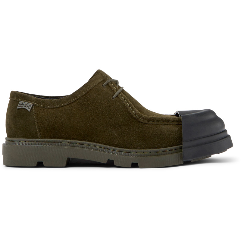 CAMPER Junction - Sapatos Formais Para  Homem - Verde, Tamanho 45, Camurça