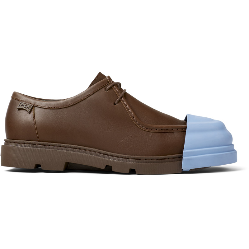 CAMPER Junction - Zapatos de vestir para Hombre - Marron, talla 39, Piel Lisa