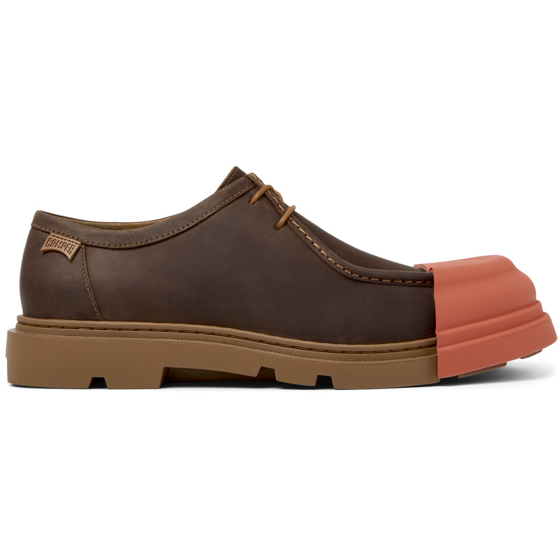 CAMPER Junction - Zapatos de vestir para Hombre - Marron, talla 39, Ante o Piel Vuelta