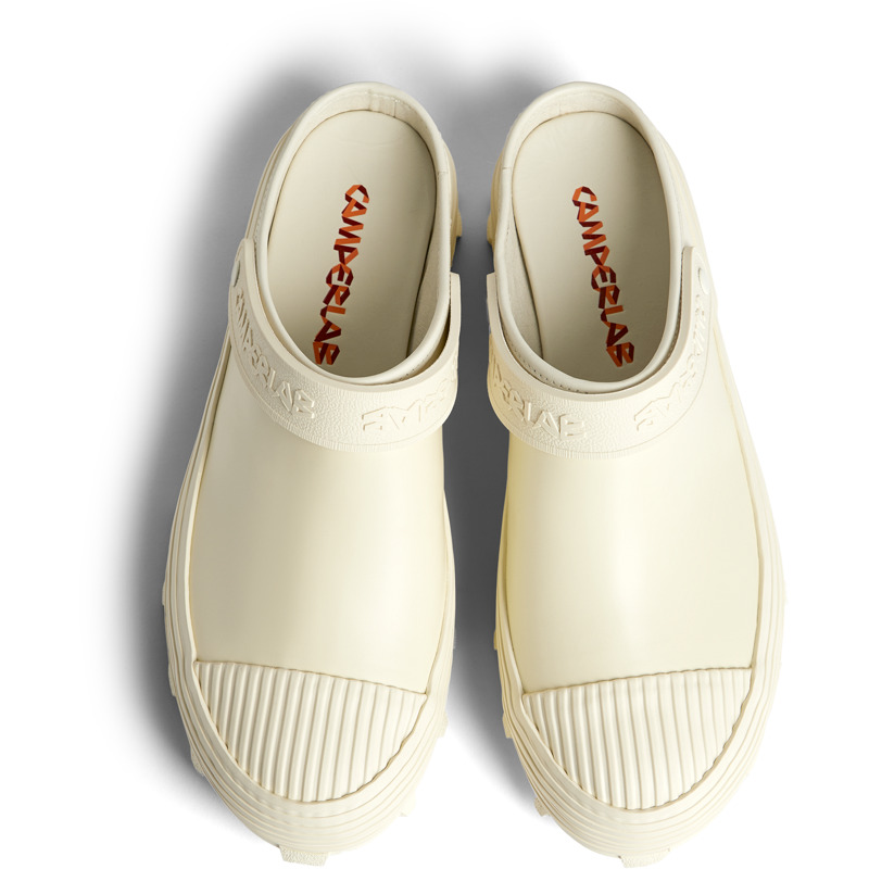 Camper Traktori - Formal Shoes For Men - White, Size 41, Smooth Leather