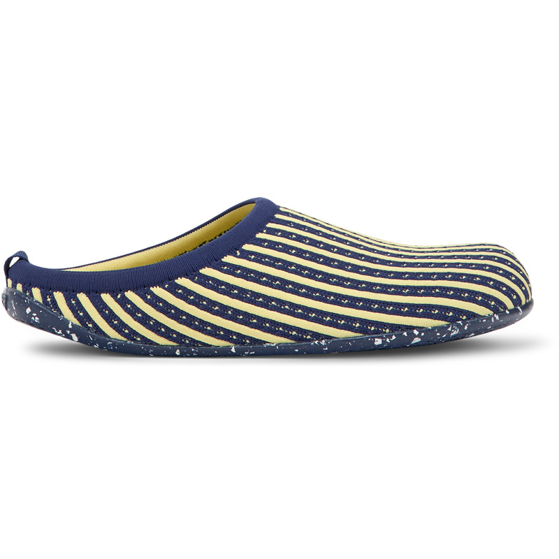 Camper Wabi - Slippers For Men - Blue, Yellow, Size 43, Cotton Fabric