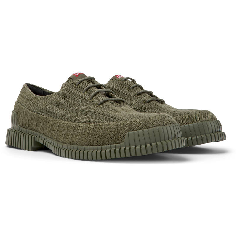 Camper Pix Tencel® - Zapatos De Vestir Para Hombre - Verde, Talla 11, Textil