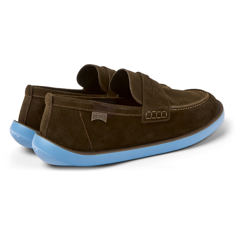CAMPER Wagon - Chaussures Casual Pour Homme - Marron, Taille 45, Cuir Velours