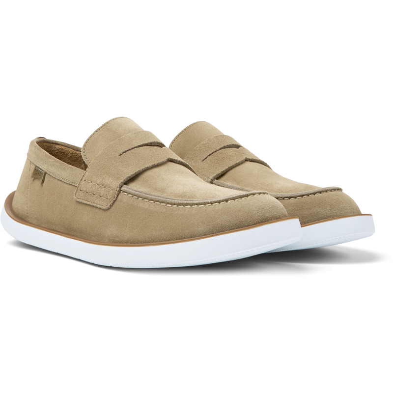 Camper Wagon - Casual For Men - Beige, Size 42, Suede