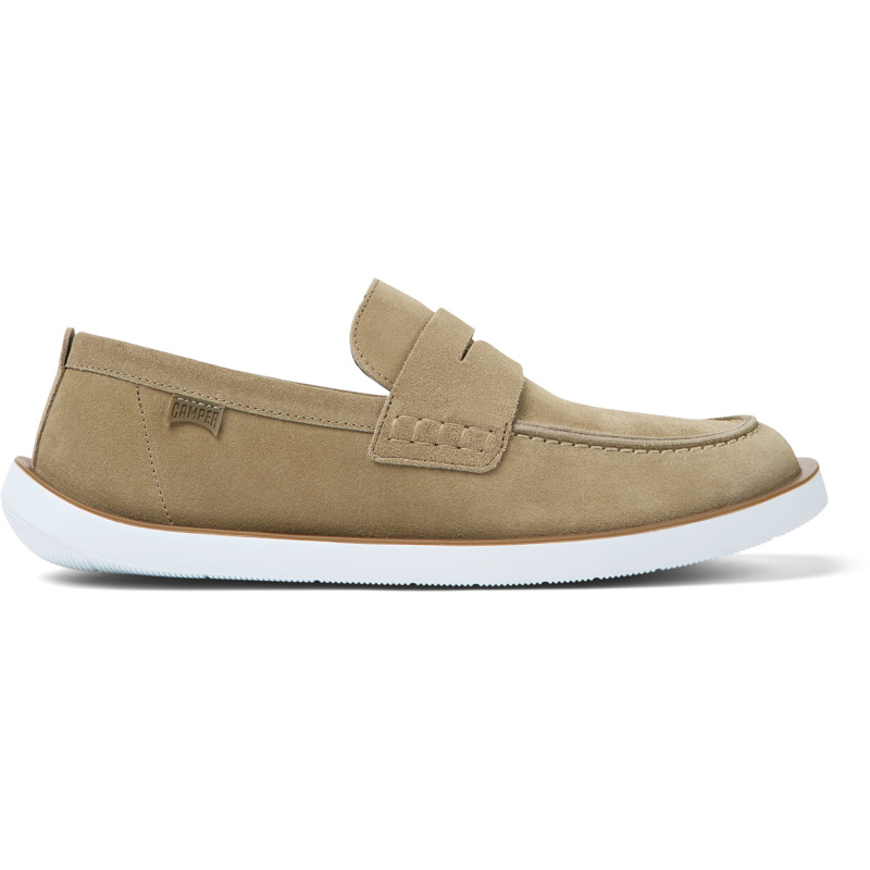 CAMPER Wagon - Chaussures Casual Pour Homme - Beige, Taille 41, Cuir Velours