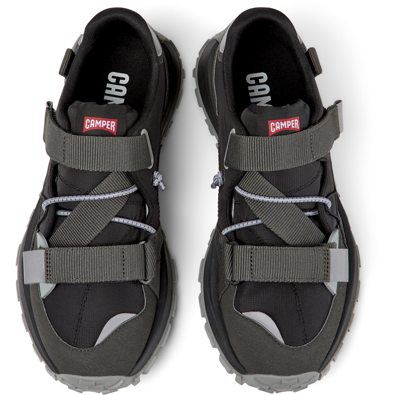 CAMPER Drift Trail - Sneakers Para Hombre - Negro,Gris, Talla 41, Textil/Piel Vuelta