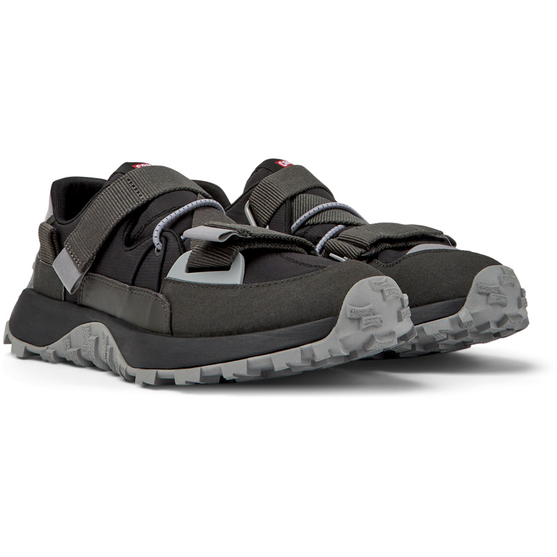 CAMPER Drift Trail - Sneakers For Men - Black,Grey, Size 46, Cotton Fabric