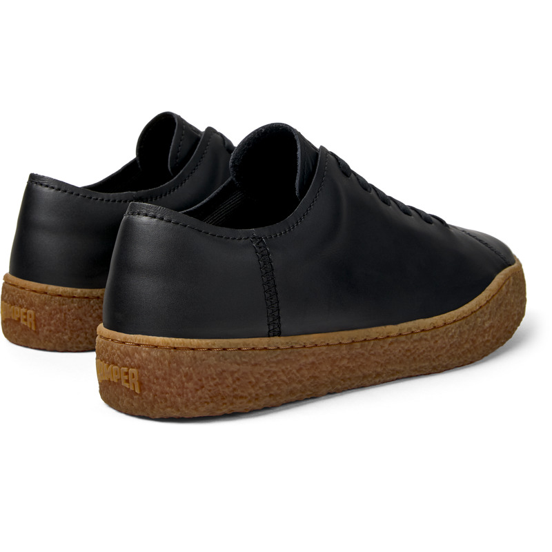 CAMPER Peu Terreno - Sneakers For Men - Black, Size 39, Smooth Leather