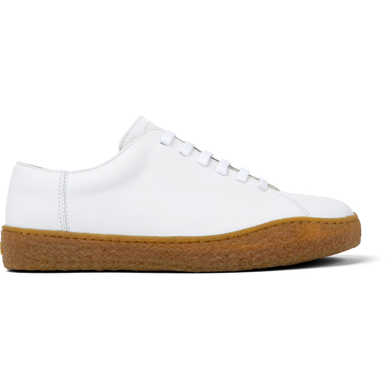 CAMPER Peu Terreno - Sneakers For Men - White, Size 39, Smooth Leather