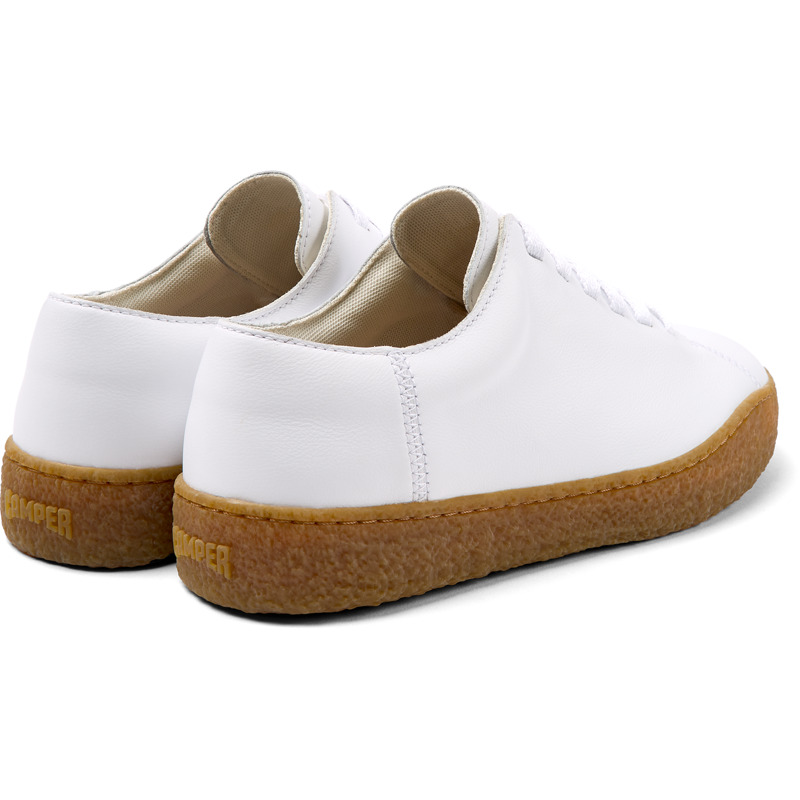 CAMPER Peu Terreno - Sneakers For Men - White, Size 46, Smooth Leather