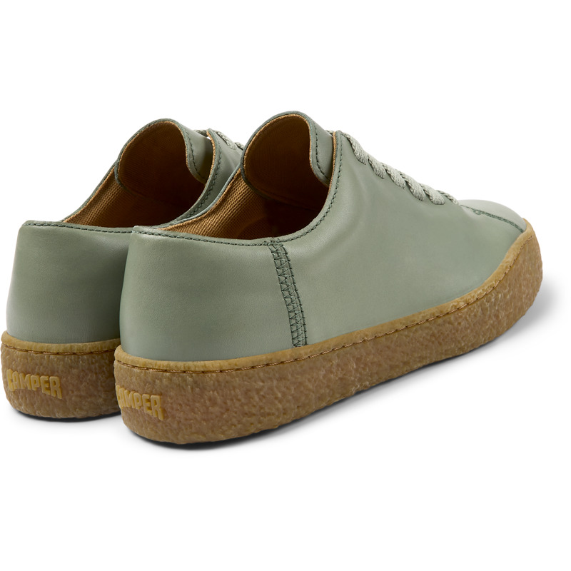 CAMPER Peu Terreno - Sneakers For Men - Green, Size 41, Smooth Leather