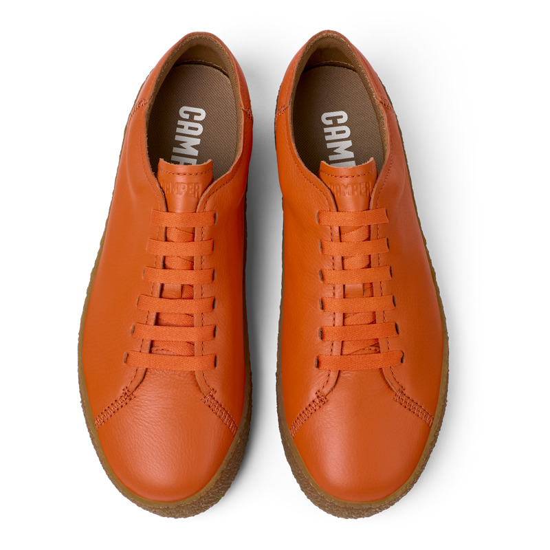 CAMPER Peu Terreno - Sneakers Για Ανδρικα - Πορτοκαλί, Μέγεθος 46, Smooth Leather