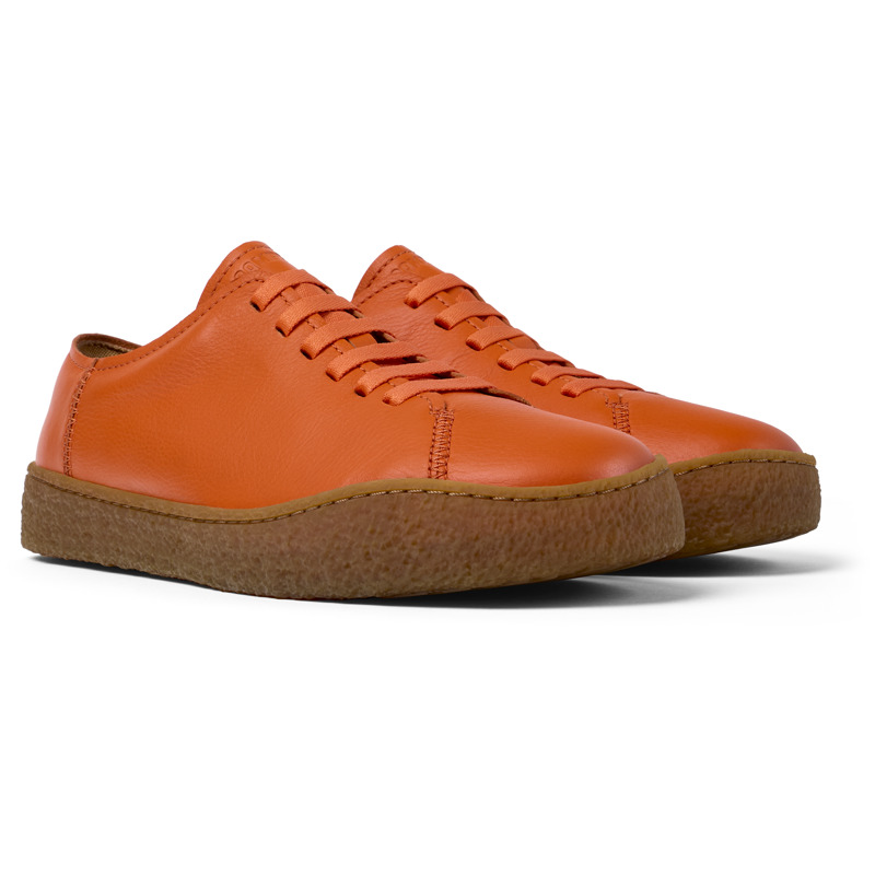 CAMPER Peu Terreno - Sneakers Για Ανδρικα - Πορτοκαλί, Μέγεθος 46, Smooth Leather