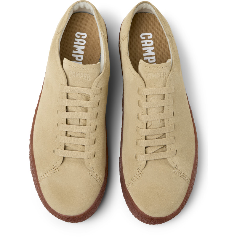 CAMPER Peu Terreno - Chaussures Casual Pour Homme - Beige, Taille 40, Cuir Velours