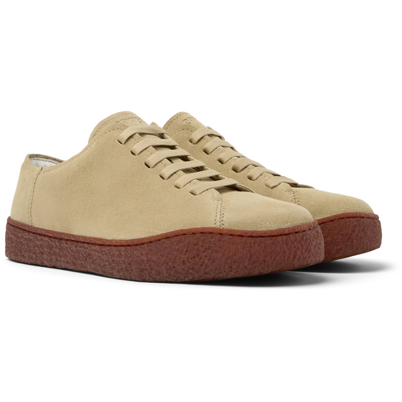 CAMPER Peu Terreno - Chaussures Casual Pour Homme - Beige, Taille 40, Cuir Velours