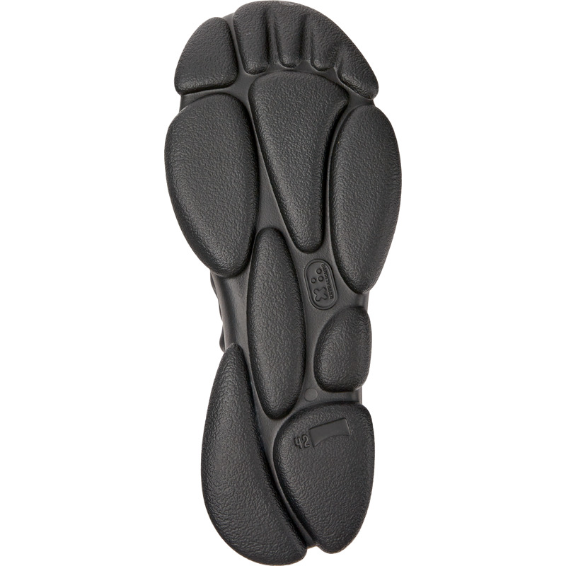Camper Karst - Sneakers For Men - Black, Size 42, Smooth Leather