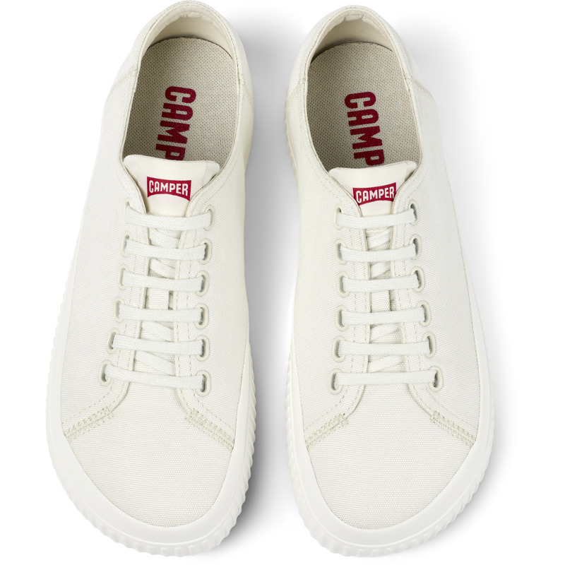 CAMPER Peu Roda - Sneakers For Men - White, Size 42, Cotton Fabric