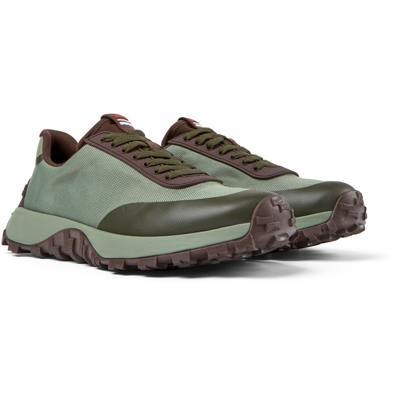 Camper Drift Trail Vibram - Sneakers Para Hombre - Verde, Talla 42, Textil