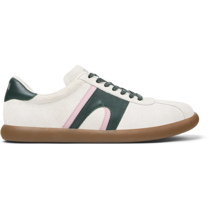 CAMPER Pelotas Soller - Casual para Hombre - Blanco, talla 39, Piel Vuelta/Piel Lisa