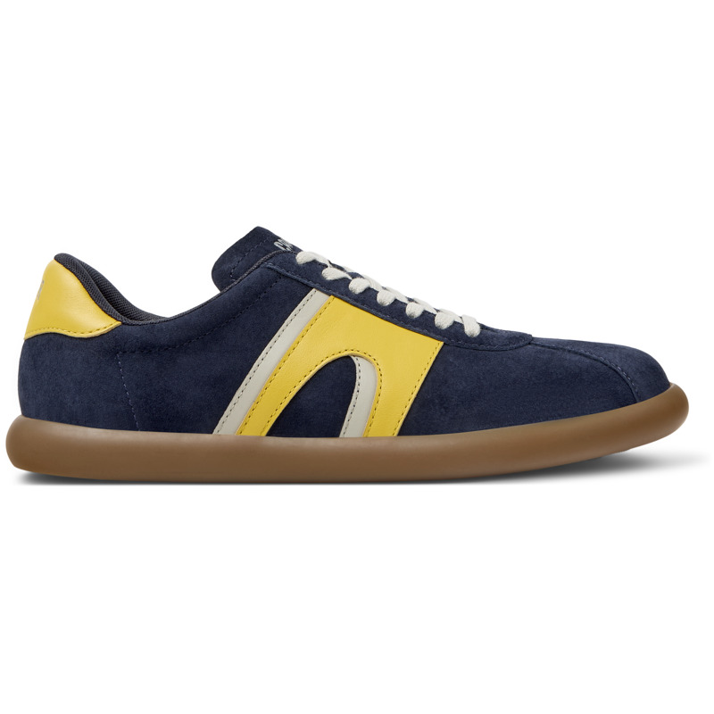 CAMPER Pelotas Soller - Casual para Hombre - Azul, talla 39, Piel Vuelta/Piel Lisa