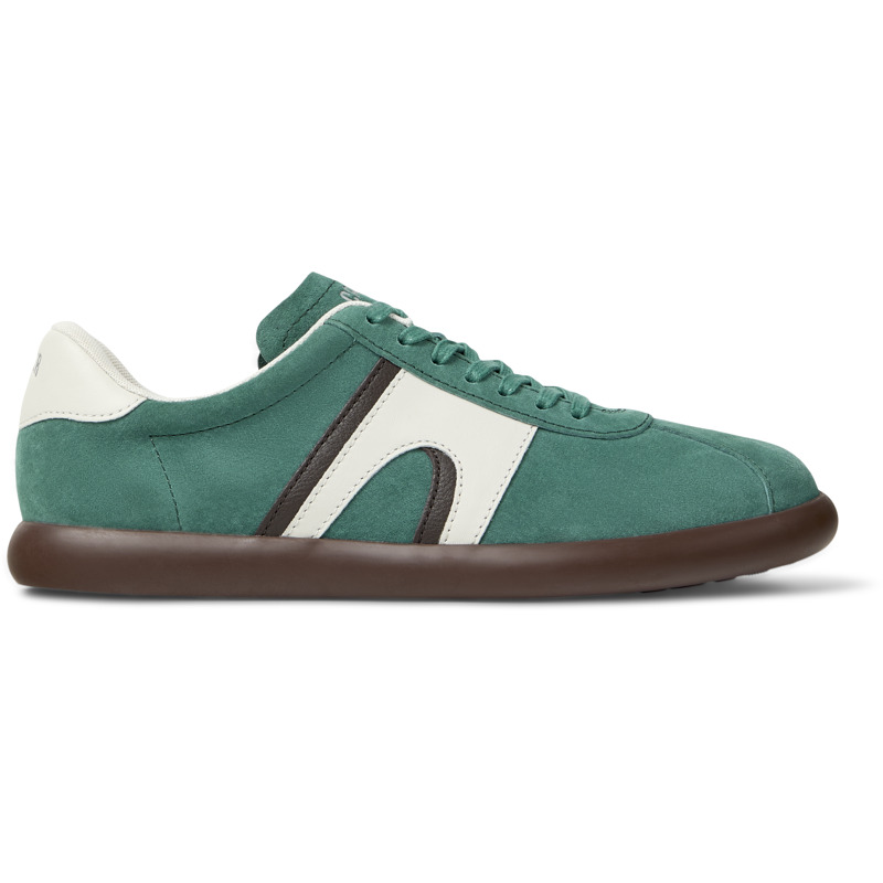 CAMPER Pelotas Soller - Casual para Hombre - Verde, talla 42, Piel Vuelta/Piel Lisa